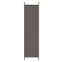 Biombo divisor de 3 paneles de tela gris antracita 150x220 cm de vidaXL, Divisores de ambientes - Ref: Foro24-350196, Precio:...