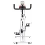 Weiß-rotes Heimtrainer mit Pulssensoren von vidaXL, Stationäre Fahrräder - Ref: Foro24-92136, Preis: 270,23 €, Rabatt: %
