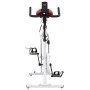 White and red exercise bike with pulse sensors by vidaXL, Stationary bikes - Ref: Foro24-92136, Price: 270,23 €, Discount: %