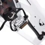White and red exercise bike with pulse sensors by vidaXL, Stationary bikes - Ref: Foro24-92136, Price: 270,23 €, Discount: %