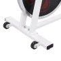 White and red exercise bike with pulse sensors by vidaXL, Stationary bikes - Ref: Foro24-92136, Price: 270,23 €, Discount: %