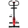 Bicicleta estática con resistencia de cinta roja de vidaXL, Bicicletas estáticas - Ref: Foro24-92012, Precio: 124,28 €, Descu...