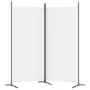 2-Panel-Weißer Stoff Raumteiler 175x180 cm von vidaXL, Raumteiler - Ref: Foro24-350258, Preis: 31,84 €, Rabatt: %