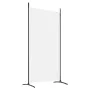 Divider screen with 2 white fabric panels 175x180 cm by vidaXL, Room dividers - Ref: Foro24-350258, Price: 31,84 €, Discount: %