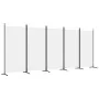 5-panel white fabric room divider screen 433x180 cm by vidaXL, Room dividers - Ref: Foro24-350266, Price: 55,36 €, Discount: %