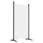 5-panel white fabric room divider screen 433x180 cm by vidaXL, Room dividers - Ref: Foro24-350266, Price: 55,36 €, Discount: %