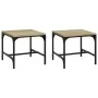 Mesas auxiliares 2 uds madera roble Sonoma 40x40x35 cm de vidaXL, Mesas de centro - Ref: Foro24-819405, Precio: 33,61 €, Desc...