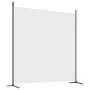 Divider screen with 2 white fabric panels 348x180 cm by vidaXL, Room dividers - Ref: Foro24-350274, Price: 46,23 €, Discount: %