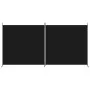 Divider screen with 2 black fabric panels 348x180 cm by vidaXL, Room dividers - Ref: Foro24-350277, Price: 54,35 €, Discount: %