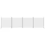 Divider screen with 4 white fabric panels 698x180 cm by vidaXL, Room dividers - Ref: Foro24-350282, Price: 52,95 €, Discount: %