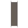 Divider screen with 4 anthracite gray fabric panels 698x180 cm by vidaXL, Room dividers - Ref: Foro24-350284, Price: 52,95 €,...