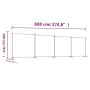 Divider screen with 4 anthracite gray fabric panels 698x180 cm by vidaXL, Room dividers - Ref: Foro24-350284, Price: 52,95 €,...