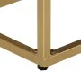 Solid black and gold mango wood sideboard 110x30x75 cm by vidaXL, Sideboards - Ref: Foro24-353912, Price: 232,30 €, Discount: %