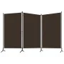 Brown 3-panel divider screen 260x180 cm by vidaXL, Room dividers - Ref: Foro24-320732, Price: 33,52 €, Discount: %