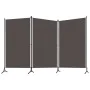Anthrazitgrauer 3-Panel-Trennwand 260x180 cm von vidaXL, Raumteiler - Ref: Foro24-320733, Preis: 36,05 €, Rabatt: %