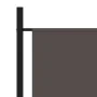 Anthrazitgrauer 3-Panel-Trennwand 260x180 cm von vidaXL, Raumteiler - Ref: Foro24-320733, Preis: 36,05 €, Rabatt: %