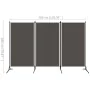 Anthrazitgrauer 3-Panel-Trennwand 260x180 cm von vidaXL, Raumteiler - Ref: Foro24-320733, Preis: 36,05 €, Rabatt: %