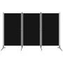 Trennwand mit 3 Paneelen schwarz 260x180 cm von vidaXL, Raumteiler - Ref: Foro24-320734, Preis: 34,11 €, Rabatt: %