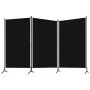 Trennwand mit 3 Paneelen schwarz 260x180 cm von vidaXL, Raumteiler - Ref: Foro24-320734, Preis: 34,11 €, Rabatt: %