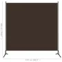 Brauner 1-teiliger Trennwand 175x180 cm von vidaXL, Raumteiler - Ref: Foro24-320736, Preis: 27,20 €, Rabatt: %