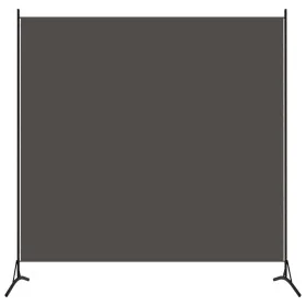 Anthracite grey single-panel room divider screen 175x180 cm by vidaXL, Room dividers - Ref: Foro24-320737, Price: 27,20 €, Di...