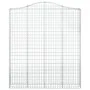Cestas de gaviones 4 uds forma de arco hierro 200x30x220/240 cm de vidaXL, Maceteros y jardineras - Ref: Foro24-3145558, Prec...