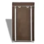 Fabric shoe rack with cover, brown, 58 x 28 x 106 cm by vidaXL, Shoe racks and shoe organizers - Ref: Foro24-240504, Price: 2...