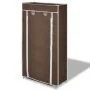 Fabric shoe rack with cover, brown, 58 x 28 x 106 cm by vidaXL, Shoe racks and shoe organizers - Ref: Foro24-240504, Price: 2...