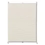 Pleated Window Blind 70X125cm Cream by vidaXL, Blinds and blinds - Ref: Foro24-240630, Price: 24,44 €, Discount: %