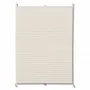 Plissee-Fensterrollo 70 x 125 cm, Creme von vidaXL, Jalousien und Jalousien - Ref: Foro24-240630, Preis: 24,96 €, Rabatt: %