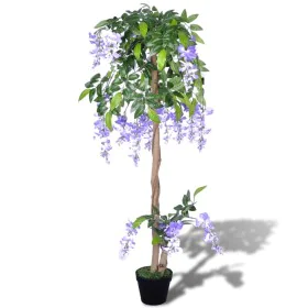Artificial wisteria in a 120 cm high pot by vidaXL, artificial flora - Ref: Foro24-241364, Price: 51,28 €, Discount: %