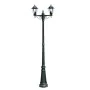 Garden lamppost 2 arms 215 cm dark green/black aluminum by vidaXL, Outdoor lighting - Ref: Foro24-40247, Price: 127,51 €, Dis...