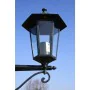 Garden lamppost 2 arms 215 cm dark green/black aluminum by vidaXL, Outdoor lighting - Ref: Foro24-40247, Price: 127,51 €, Dis...