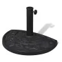 Resin Semicircular Parasol Base by vidaXL, Umbrella bases - Ref: Foro24-40820, Price: 46,27 €, Discount: %