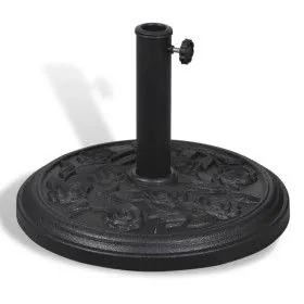 Round resin umbrella base by vidaXL, Umbrella bases - Ref: Foro24-40821, Price: 42,82 €, Discount: %