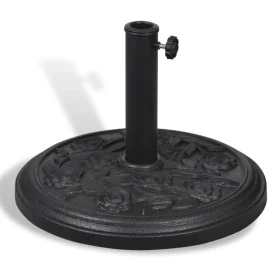 Runder Sonnenschirmständer aus Harz von vidaXL, Schirmständer - Ref: Foro24-40821, Preis: 42,82 €, Rabatt: %
