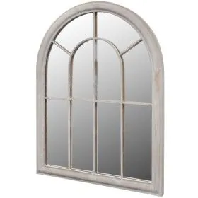 Rustic arch garden mirror indoor and outdoor use 69x89 cm by vidaXL, Outdoor structures - Ref: Foro24-41225, Price: 140,97 €,...
