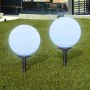 Gartenweglampen 2 Stück LED 30 cm mit Erdspieß von vidaXL, Außenbeleuchtung - Ref: Foro24-40865, Preis: 64,01 €, Rabatt: %