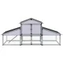 Gallinero con corral y nido aluminio de vidaXL, Jaulas y habitáculos para animales pequeños - Ref: Foro24-41323, Precio: 517,...