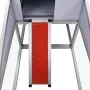 Gallinero con corral y nido aluminio de vidaXL, Jaulas y habitáculos para animales pequeños - Ref: Foro24-41323, Precio: 517,...