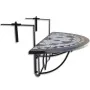 Black and White Mosaic Hanging Balcony Table by vidaXL, Garden tables - Ref: Foro24-41125, Price: 78,25 €, Discount: %