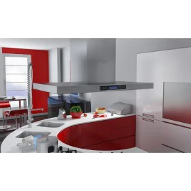 Campana extractora de isla con pantalla LCD de vidaXL, Extractores - Ref: Foro24-50117, Precio: 313,70 €, Descuento: %