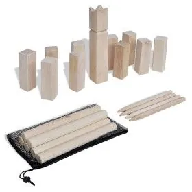 Juego de madera Kubb de vidaXL, Juegos sobre hierba - Ref: Foro24-90686, Precio: 34,05 €, Descuento: %