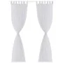 2 Transparent white curtains 140 x 225 cm by vidaXL, Curtains and curtains - Ref: Foro24-130198, Price: 22,72 €, Discount: %