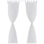 2 transparente weiße Vorhänge 140 x 225 cm von vidaXL, Vorhänge und Gardinen - Ref: Foro24-130198, Preis: 25,81 €, Rabatt: %