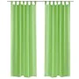 2 Transparent green curtains 140 x 175 cm by vidaXL, Curtains and curtains - Ref: Foro24-130203, Price: 17,69 €, Discount: %