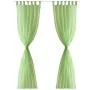 2 Transparent green curtains 140 x 175 cm by vidaXL, Curtains and curtains - Ref: Foro24-130203, Price: 17,69 €, Discount: %