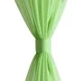 2 Transparent green curtains 140 x 175 cm by vidaXL, Curtains and curtains - Ref: Foro24-130203, Price: 17,69 €, Discount: %