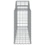 Gabionenkörbe 50 Stück Bogenform Eisen 200x50x80/100 cm von vidaXL, Töpfe und Pflanzgefäße - Ref: Foro24-3146318, Preis: 3,00...