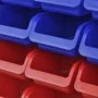 Blue and Red Wall Garage Tool Organizer by vidaXL, Tool cabinets - Ref: Foro24-141401, Price: 38,79 €, Discount: %